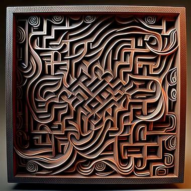 3D model labyrinth (STL)